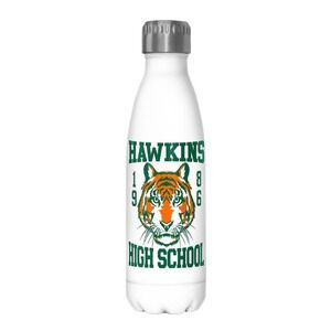 NWT Netflix Stranger Things Hawkins High School 17Oz Stainless Steel Bottle
